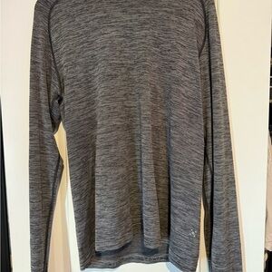 lululemon athletica Charcoal Long Sleeve Tee